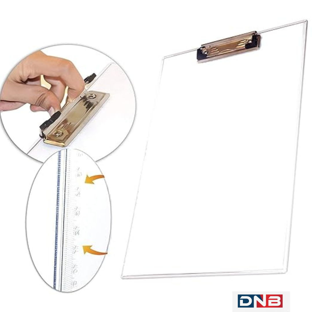 Clip Board Transparent 4 mm Thick - Image 4
